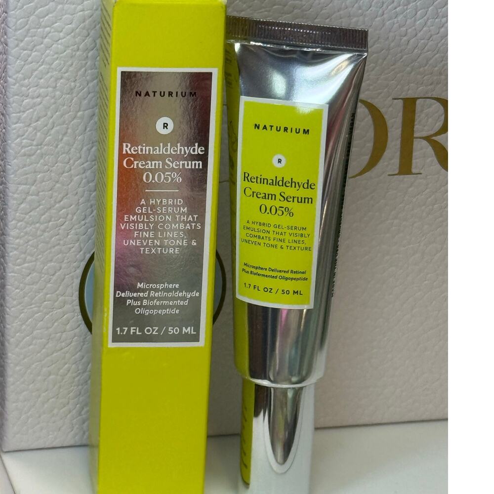 Naturium's Retinaldehyde Cream Serum 0.05% - 50mL - NEW in Box